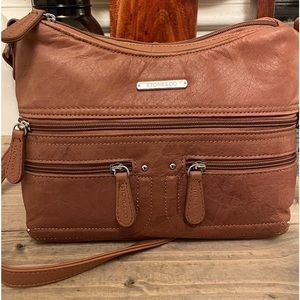 Stone co. Leather handbag